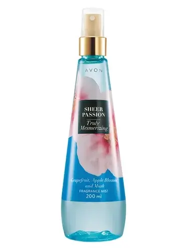 Sheer Passion Truly Mesmerizing by Avon bottle