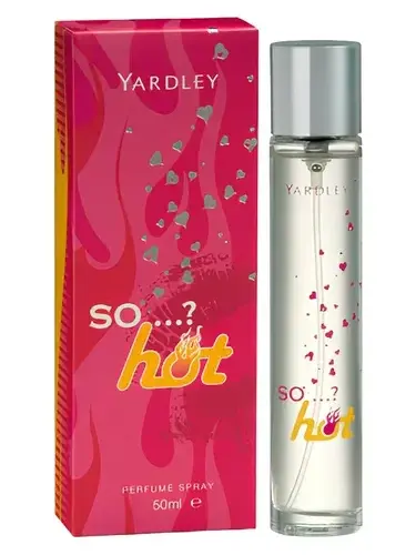 So…? Hot by Yardley bottle