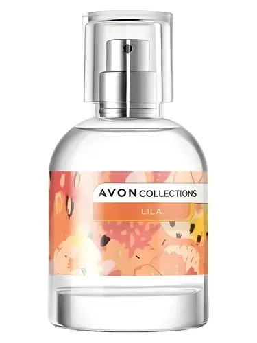 Powerful Flowers Lila by Avon bottle