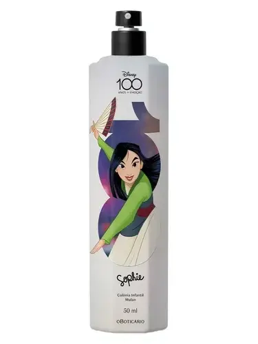 Sophie Disney 100 Anos Mulan by O Boticário bottle