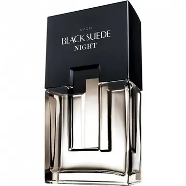 Black Suede Night by Avon bottle