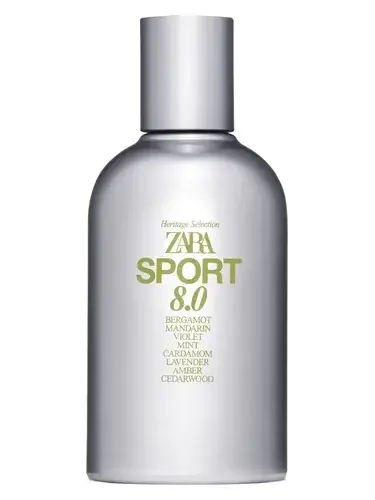 Sport 8.0 by Zara bottle