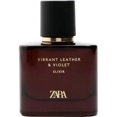 Vibrant Leather & Violet Elixir by Zara bottle