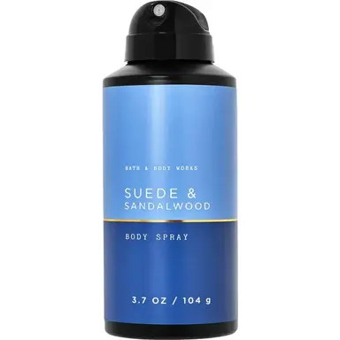 Suede & Sandalwood Body Spray by Bath & Body Works bottle