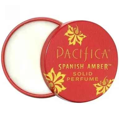 Spanish Amber Solid Perfume by Pacifica bottle