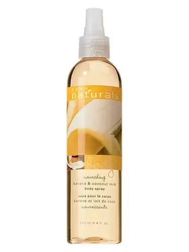Banana & Coconut Milk by Avon bottle
