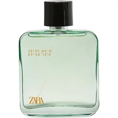 28°35′46″N 83°49′13″E by Zara bottle