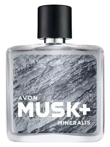 Musk + Mineralis by Avon bottle
