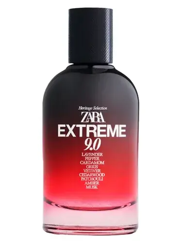 Extreme 9.0 by Zara bottle