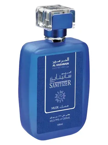 Musk Sanitizer by AL Haramain Perfumes bottle
