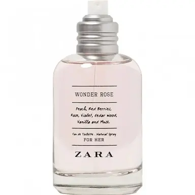 Wonder Rose by Zara bottle