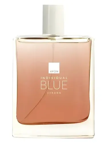 Individual Blue Strong by Avon bottle