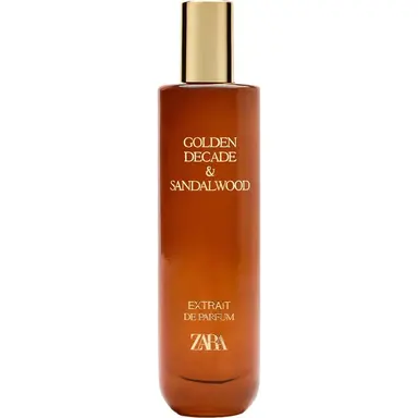 Golden Decade & Sandalwood by Zara bottle