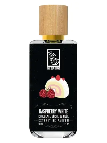Raspberry White Chocolate Bûche De Noël by The Dua Brand bottle