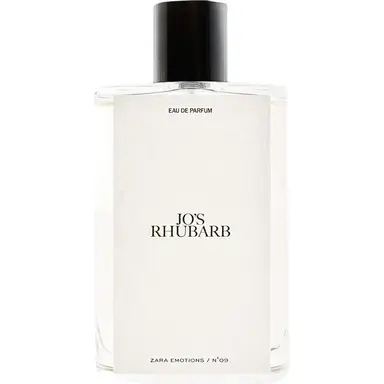 Jo's Rhubarb by Zara bottle