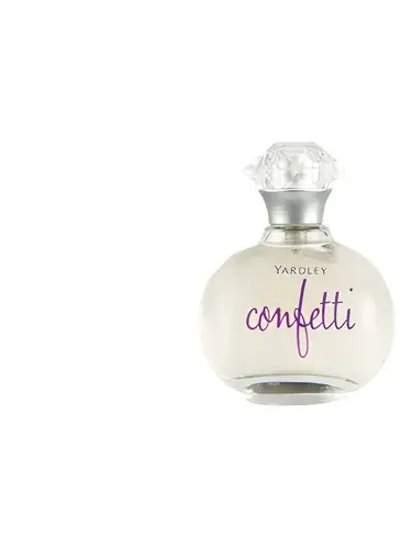 Confetti by Yardley bottle