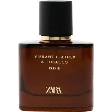 Vibrant Leather & Tobacco Elixir by Zara bottle