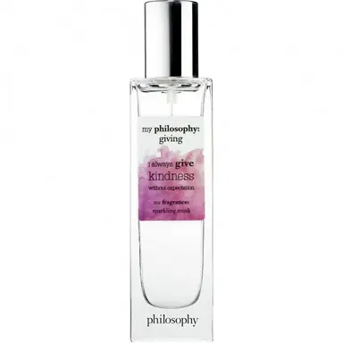 My Philosophy Giving by Philosophy bottle