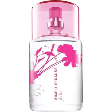 Simply Because by Avon bottle