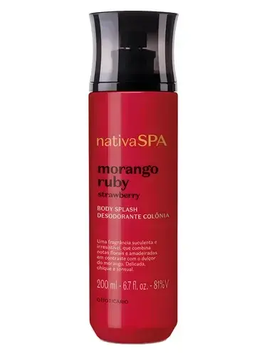 Morango Ruby by O Boticário bottle