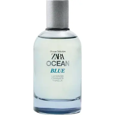 Ocean Blue by Zara bottle