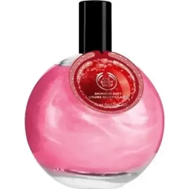 Frosted Cranberry Shimmer Mist by The Body Shop bottle