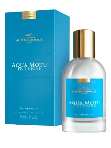 Eau de Parfum Aqua Motu Intense by Comptoir Sud Pacifique bottle
