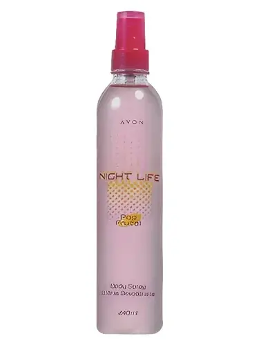 Night Life Pop Frutal by Avon bottle