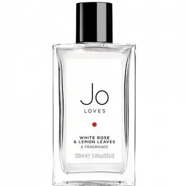 White Rose & Lemon Leaves by Jo Loves bottle