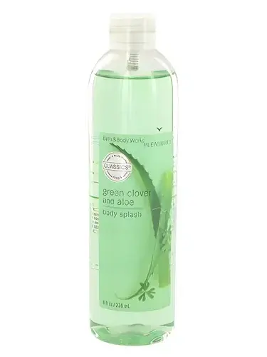 Green Clover and Aloe by Bath & Body Works bottle