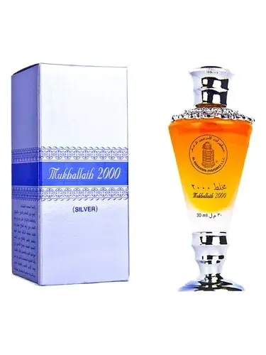 Mukhallath 2000 Silver by AL Haramain Perfumes bottle