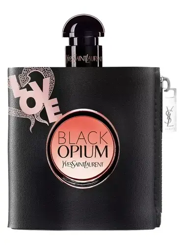 Black Opium Snake Jacket by Yves Saint Laurent bottle