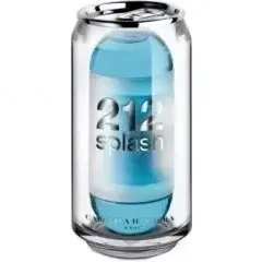 212 Men Splash by Carolina Herrera bottle