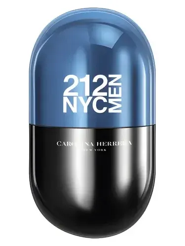 212 NYC Men Pills by Carolina Herrera bottle