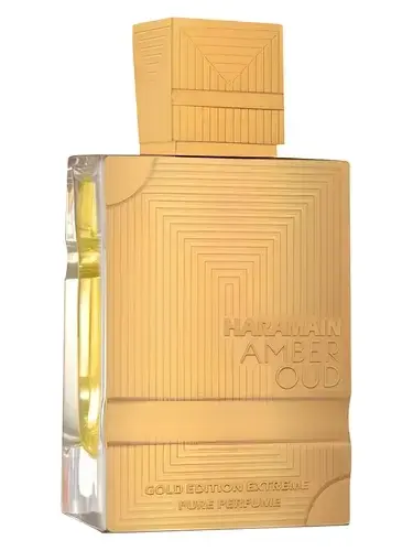 Amber Oud Gold Edition Extreme Pure Perfume by AL Haramain Perfumes bottle