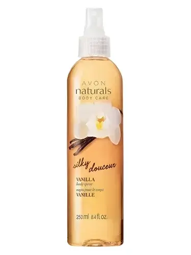 Silky Douceur Vanilla by Avon bottle