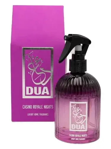 Casino Royale Nights Luxury Room Freshener by The Dua Brand bottle