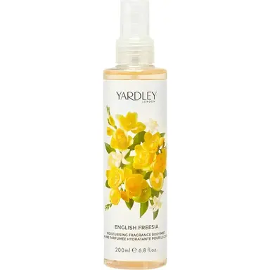 English Freesia Fragrance Mist by Yardley bottle