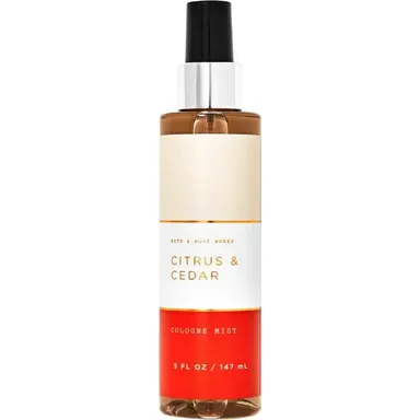 Citrus & Cedar by Bath & Body Works bottle