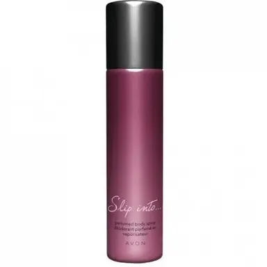 Slip into... Body Spray by Avon bottle