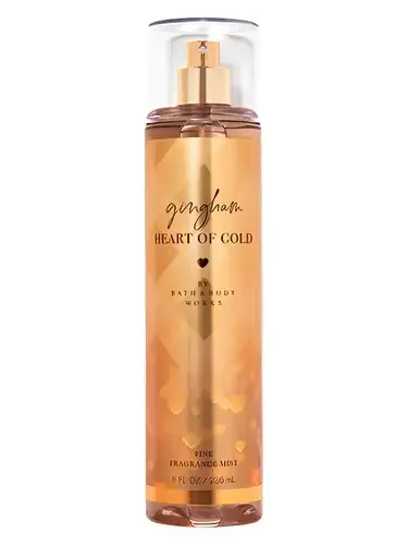 Gingham Heart of Gold by Bath & Body Works bottle