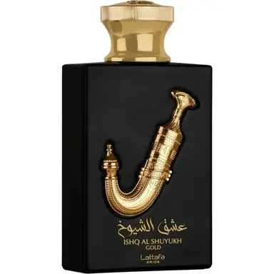 Ishq Al Shuyukh Gold by Lattafa bottle