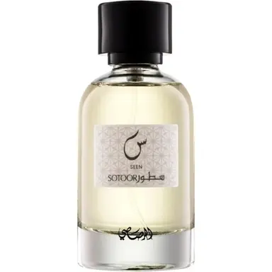 Sotoor Seen by Rasasi bottle