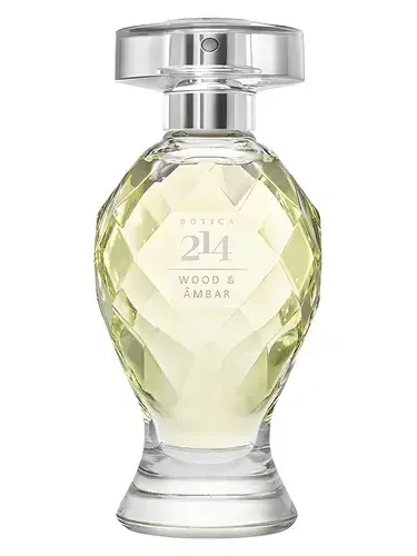 214 Wood & Âmbar by O Boticário bottle