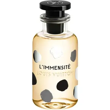 L'Immensité x Yayoi Kusama by Louis Vuitton bottle