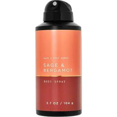 Sage & Bergamot Body Spray by Bath & Body Works bottle