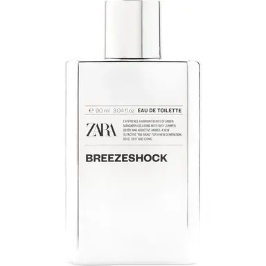 Breezeshock by Zara bottle