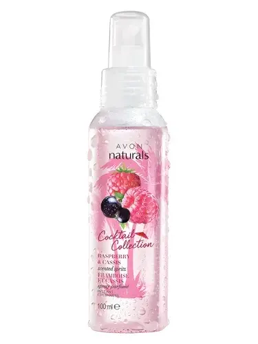 Raspberry & Cassis by Avon bottle