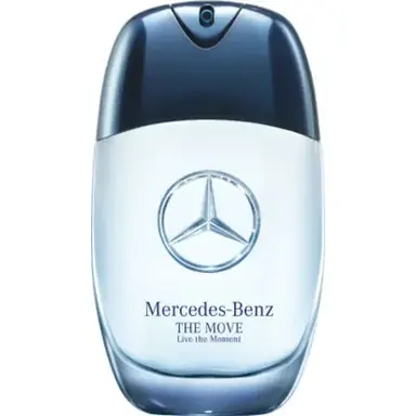 The Move Live The Moment by Mercedes Benz bottle