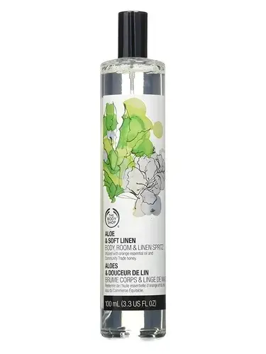 Aloe & Soft Linen by The Body Shop bottle